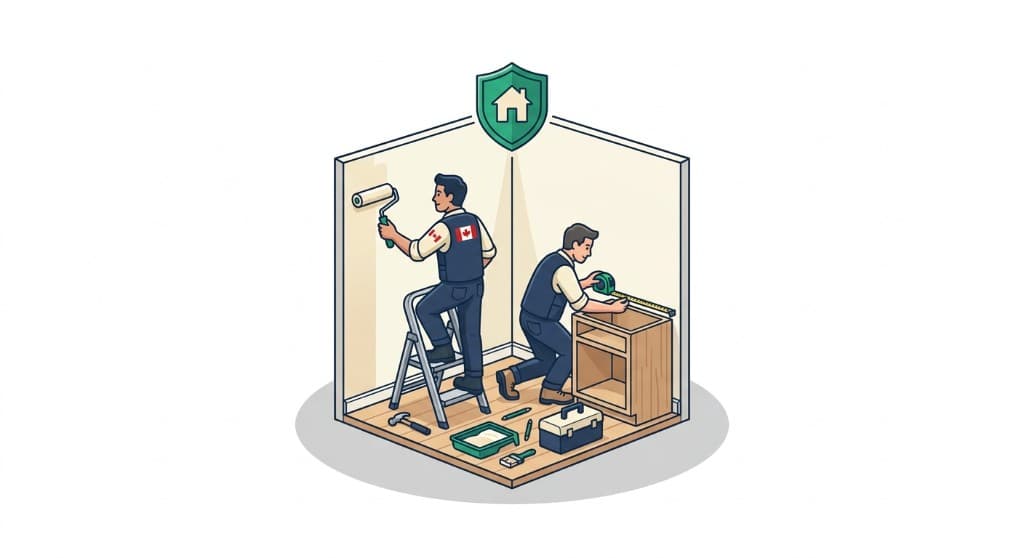 Home Renovation Contractors in British Columbia illustration