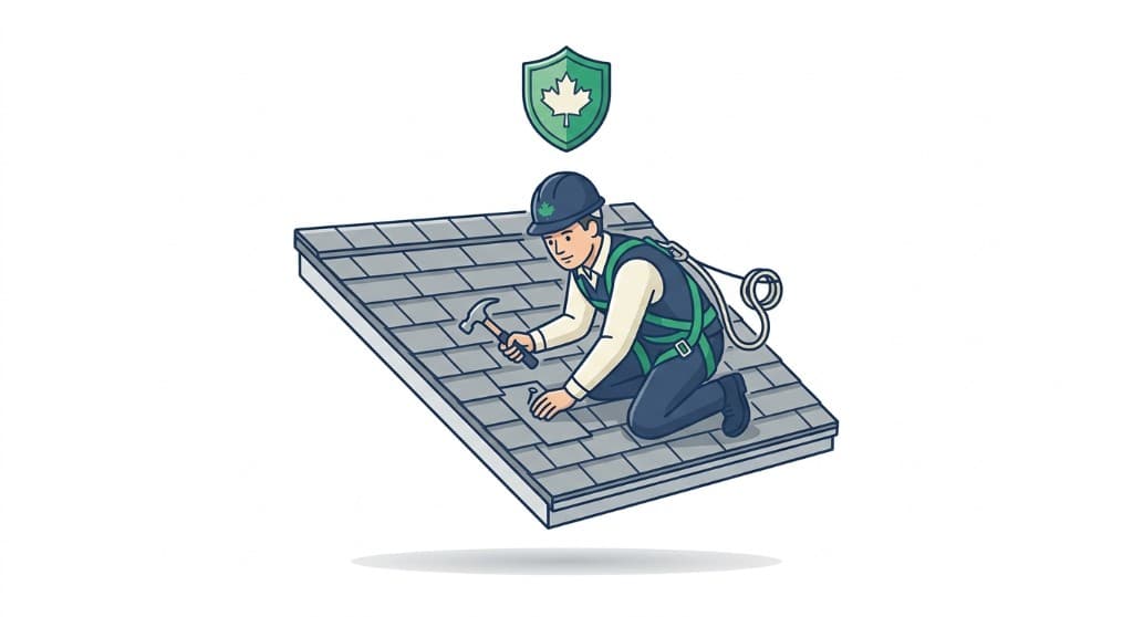 Roofing Contractors illustration